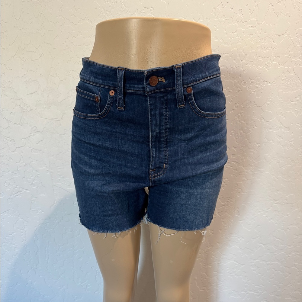 Madewell high rise denim shorts sz 28